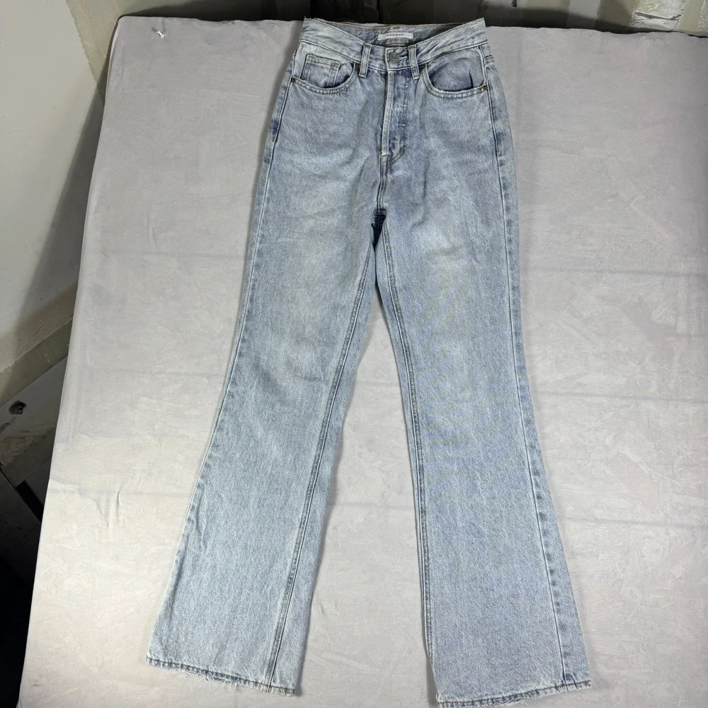 Abercrombie & Fitch Hollister Womens Bootcut Jeans Blue Distressed 24 Lot of 3 - Picture 6 of 10